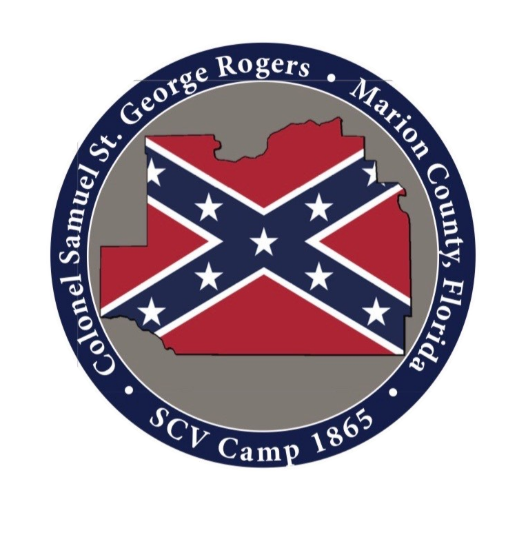 Col. Samuel St. George Rogers SCV Camp 1865 logo